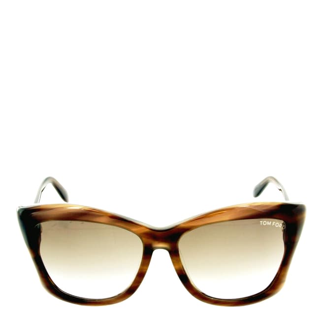 Tom Ford Women's Dark Brown Lana Sunglasses 59mm