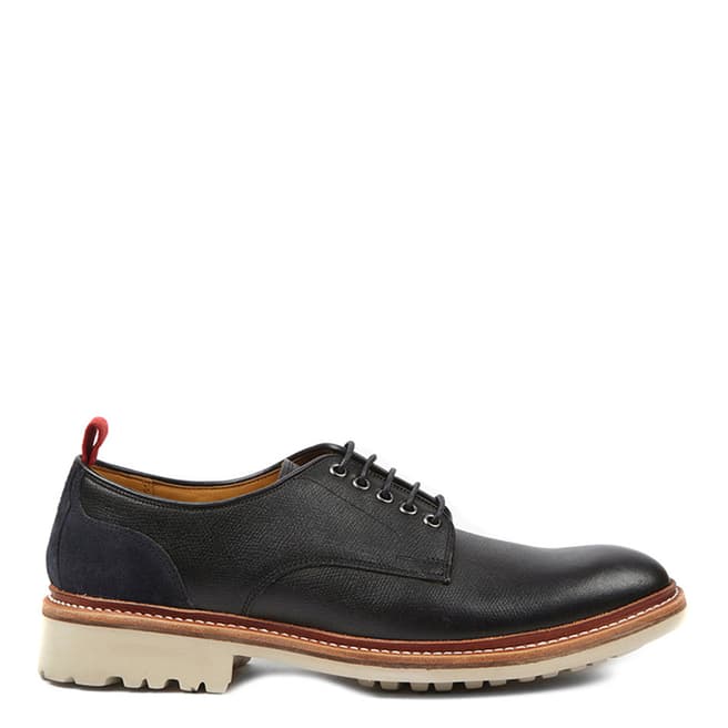 Oliver Sweeney Black Leather Hepworth Lace up Shoes