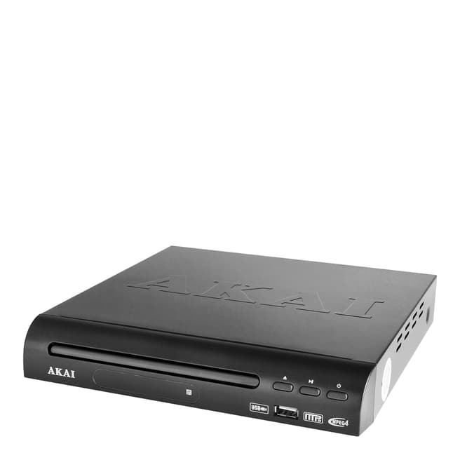 Akai Black Compact DVD Player with USB