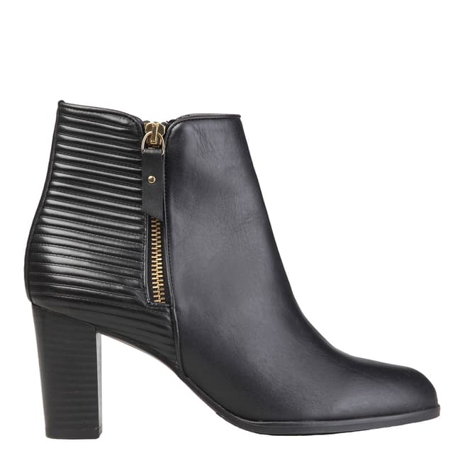 Versace 19.69 ASMI Black Leather Patricia Ankle Boots 