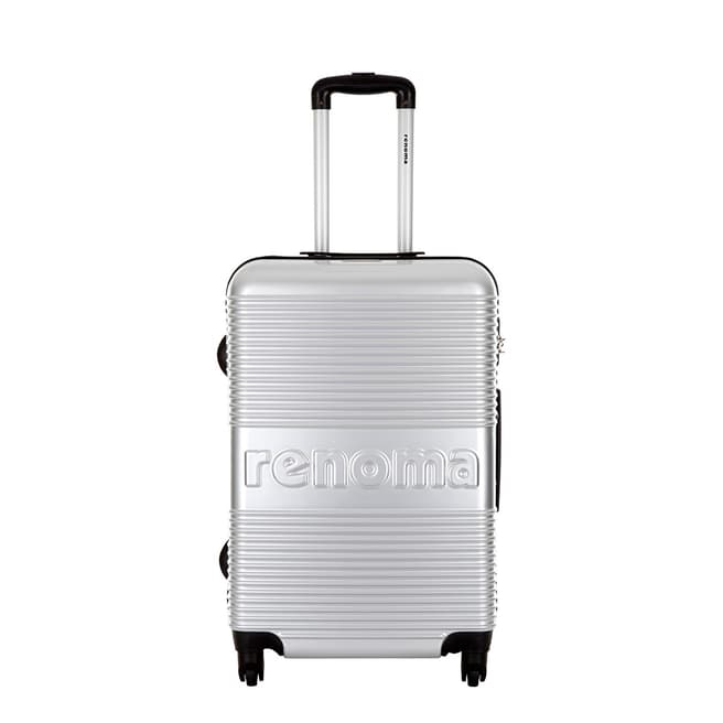 Renoma Silver Kutcher Spinner Suitcase 60cm