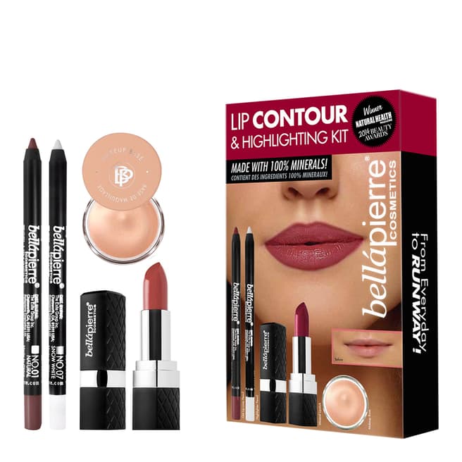 bellapierre Lip Contour and Highlighting Kit Natural