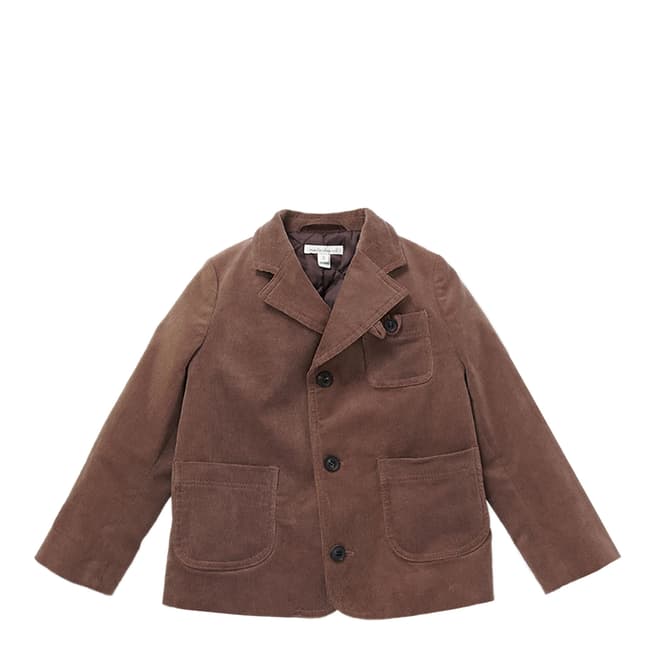 Marie Chantal Boy's Brown Cord Jacket