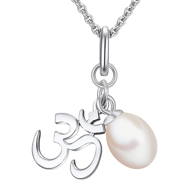 The Pacific Pearl Company Sterling Silver Single Freshwater Pearl Necklace