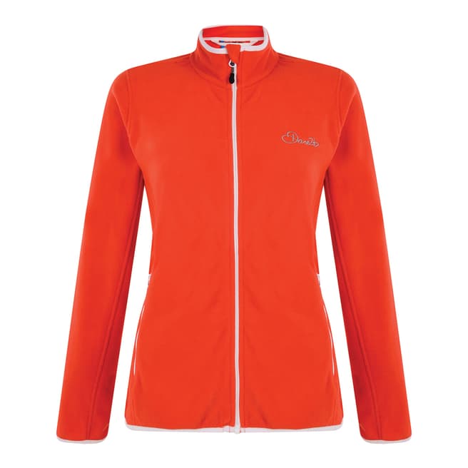 Dare2B Women's Orange Sublimity Fleece Jacket