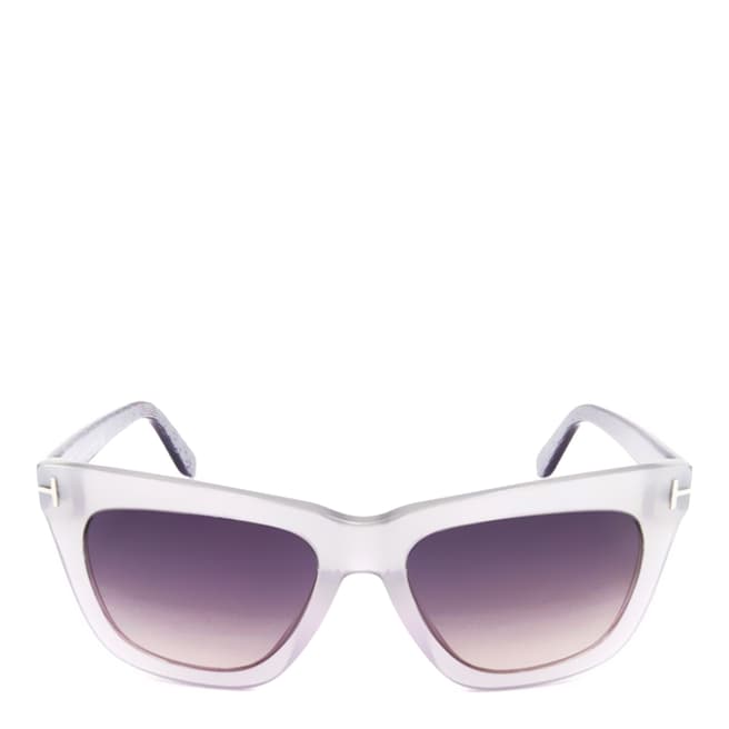 Tom Ford Ladies Lilac/Gradient Celina Gradient Sunglasses 55mm 