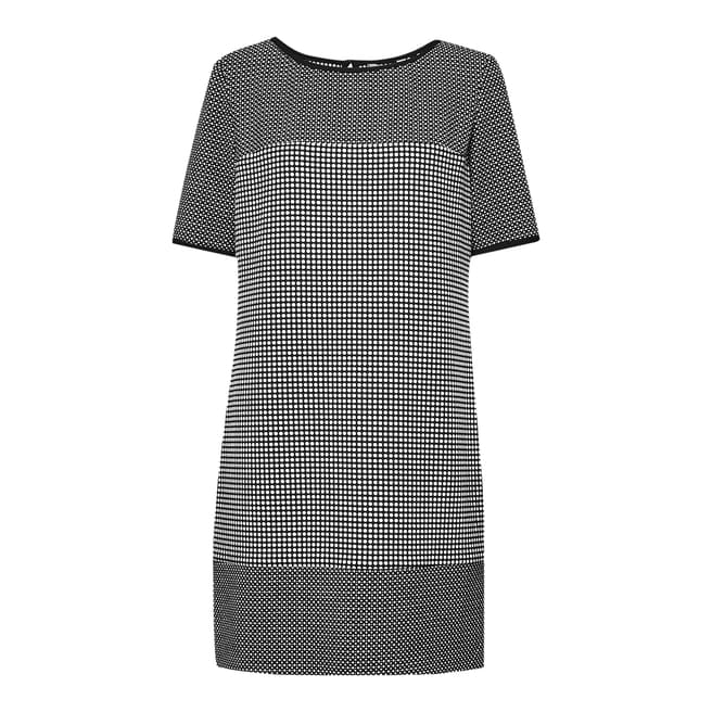 Great Plains Black/White Polka Dot Print Dress