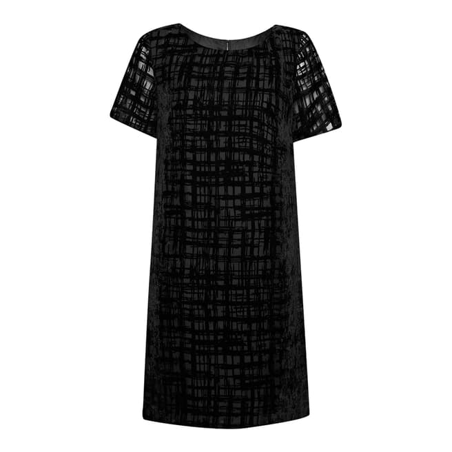Great Plains Black Devoree Scribble Dress