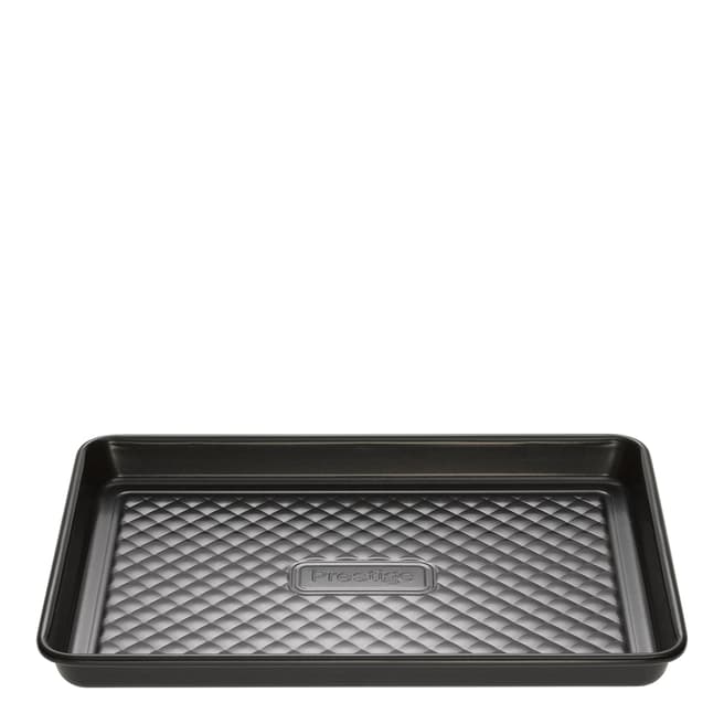Prestige Black Steel Small Baking Tray 25cm