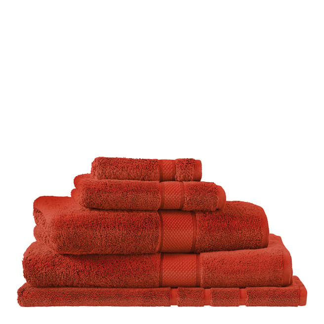 Sheridan Egyptian Luxury Hand Towel, Burnt Red