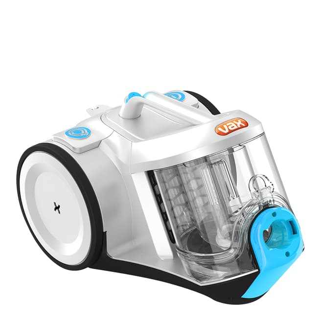 Vax Silver/Blue Pet Cylinder Vacuum Cleaner 800W