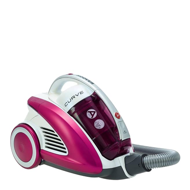 Hoover Pink Curve Cylinder Vacuum Cleaner 850W