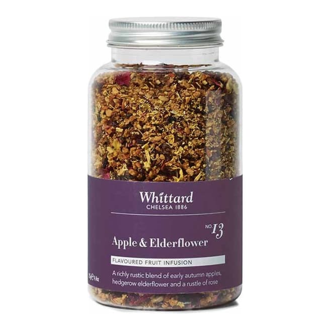 Whittard of Chelsea Three Pack Bundle of 125g Apple/Elderflower Flavoured Infusion Tea 