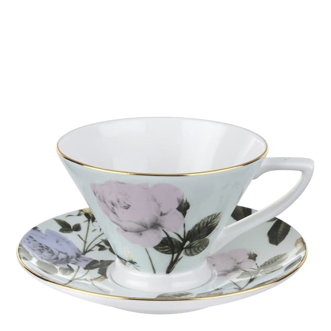 Ted Baker Mint Rosie Lee Fine China Tea Cup/Saucer