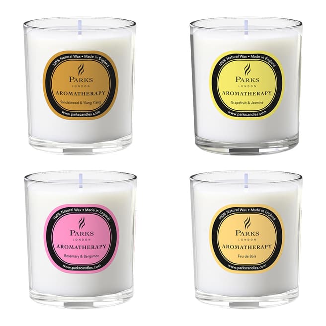 Parks London Set Of Four Candles Luxury Gift Set Selection Two