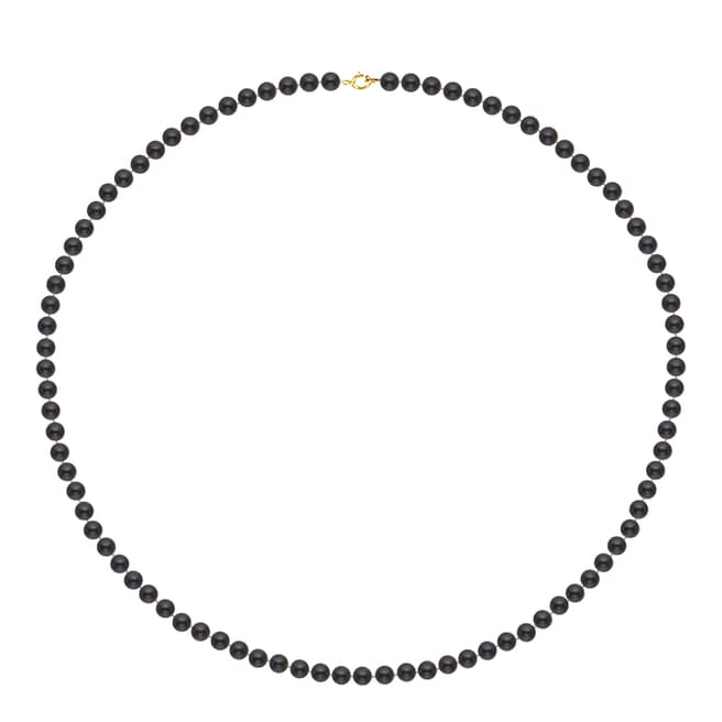 Just Pearl Black Tahitian Pearl Necklace