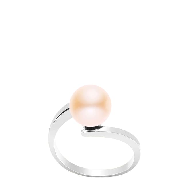 Perlinea Pearls Silver/Pink Pearl Ring