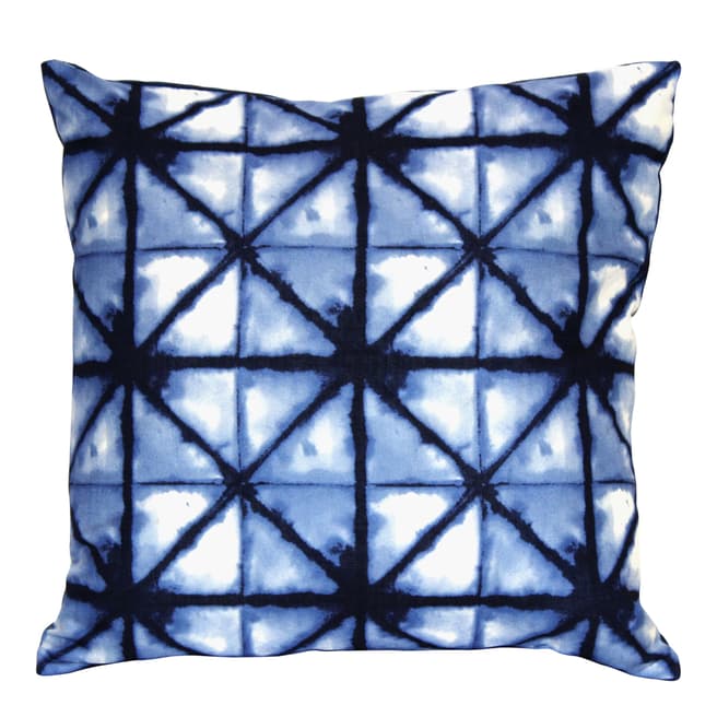 Gallery Living Blue Morrocan Tile Cushion 43x43cm