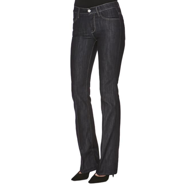 7 For All Mankind Blue Classic Boot Cut Jeans