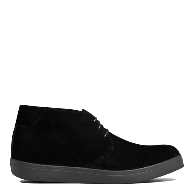 FitFlop Black Suede Lewis Desert Boots