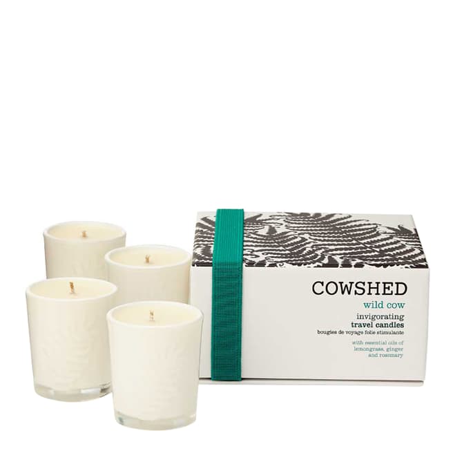 Cowshed Wild Cow Invigorating Travel Candles