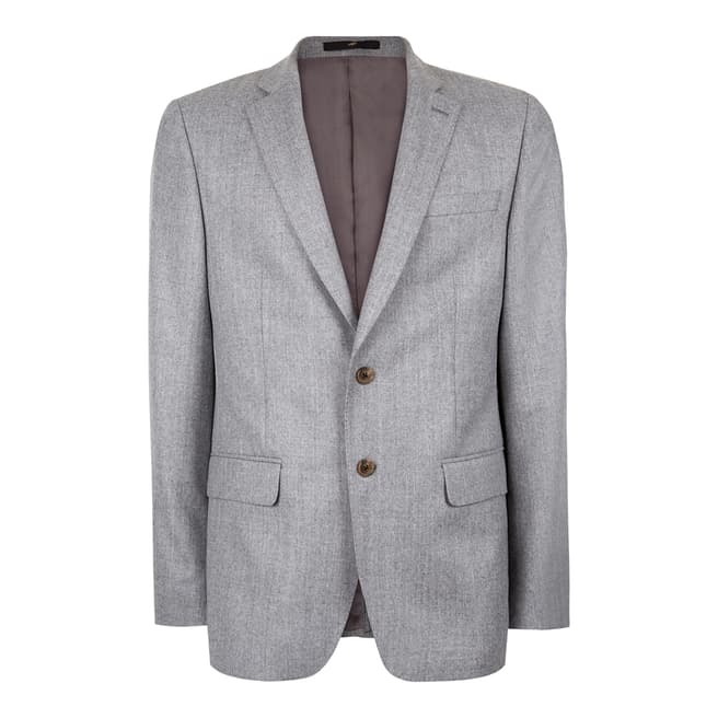 Jaeger Grey Modern Classic Wool Jacket