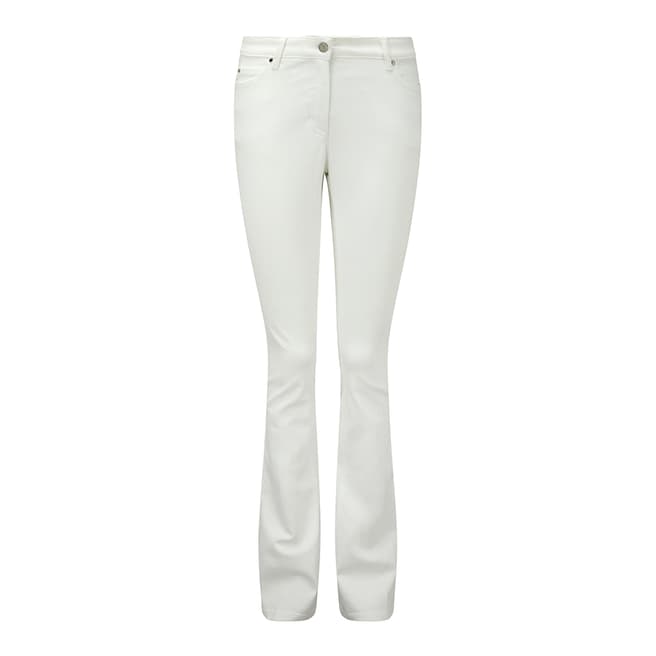 Pure Collection White Bootcut Jeans