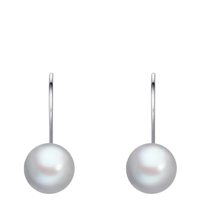 The Pacific Pearl Company Silver Fresh Water Pearl Earrings