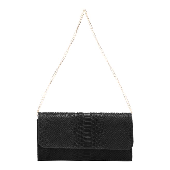 Giorgio Costa Black Leather Clutch Bag