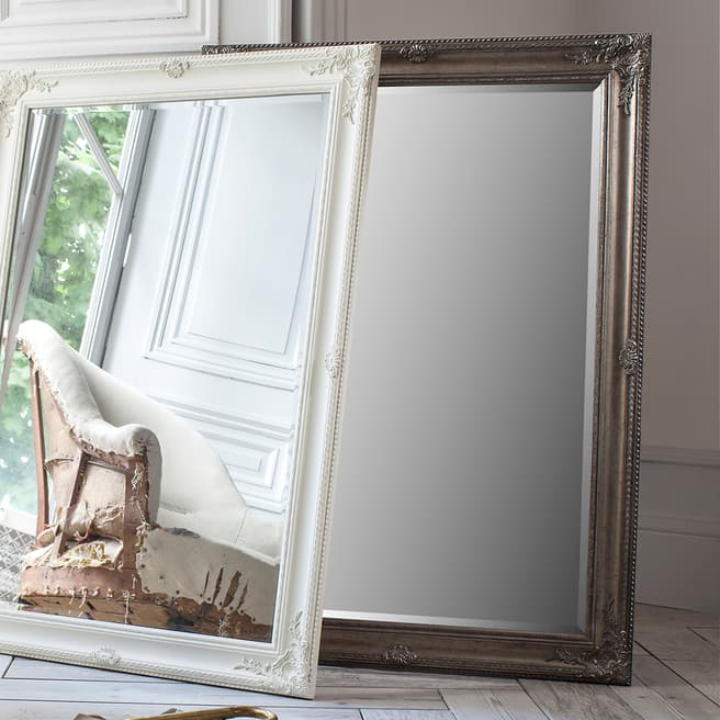 Gallery Living Antique Silver Lucille Mirror 106x76cm