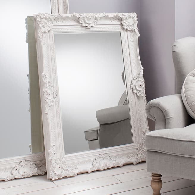 Gallery Living Doe Rectangle Mirror, Cream