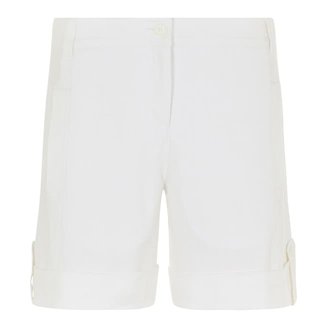 Fenn Wright Manson White Orlaya Linen Blend Shorts