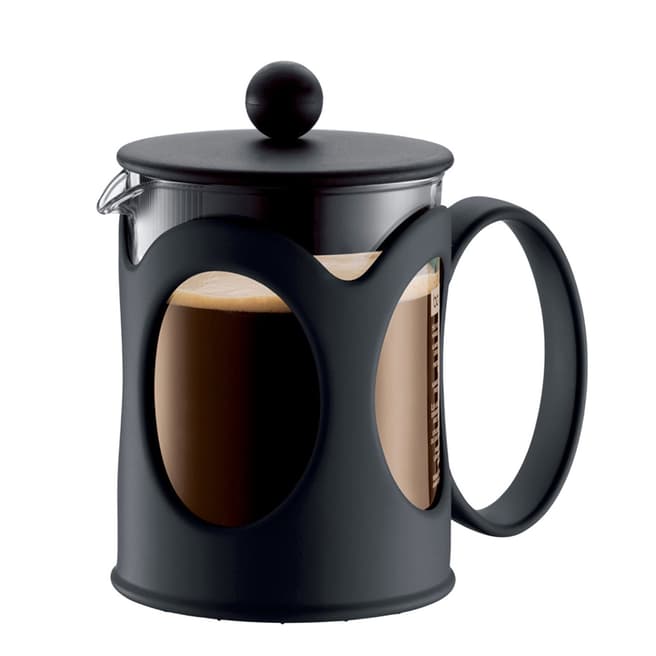 Bodum Black Kenya Coffee Maker 4 cup, 0.5L, 17oz