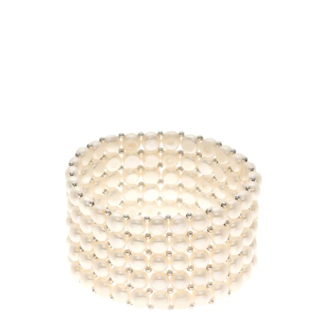 Atelier Pearls White Freshwater Pearl Bracelet