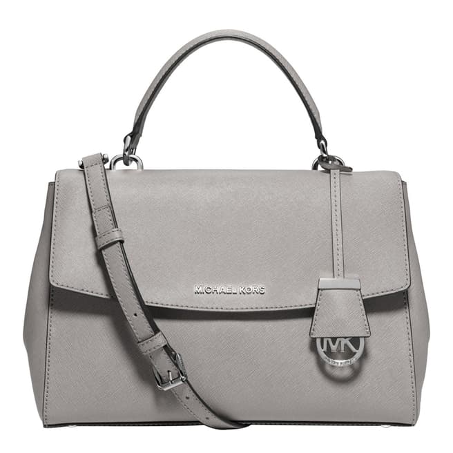 Michael Kors Grey Leather Ava Bag