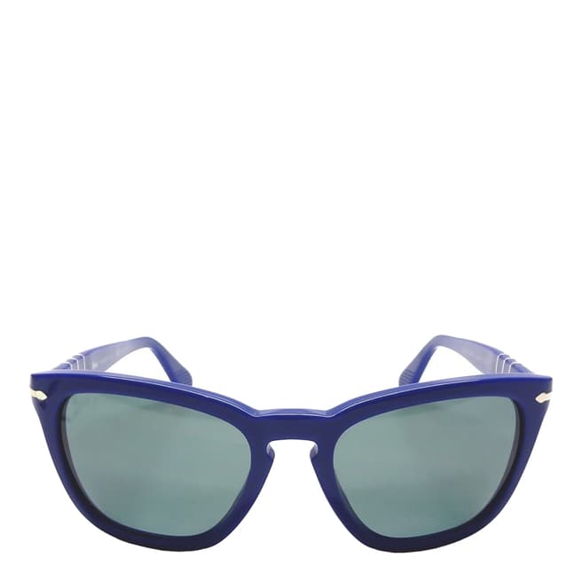 Persol Unisex Blue Sunglasses 55mm