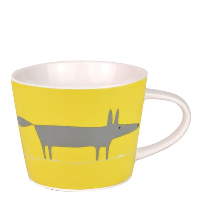Scion Scion Living Mini Mug Mr Fox - Yellow & Charcoal