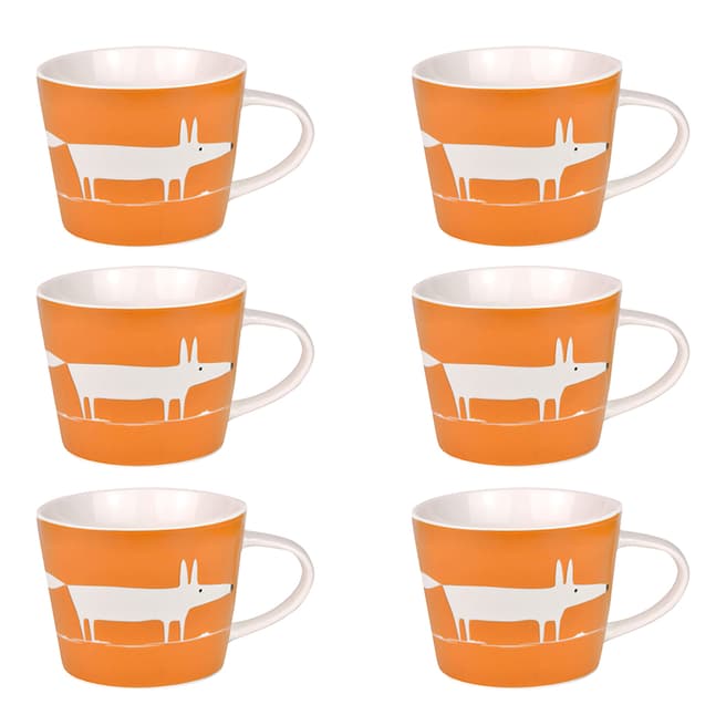 Scion Scion Living Mini Mug Mr Fox - Neutral & Orange