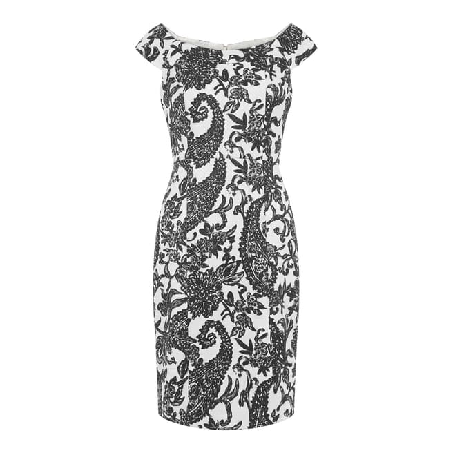 Darling Charcoal/Ivory Brigitte Dress