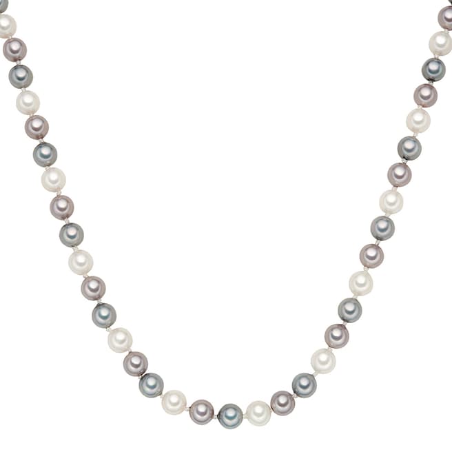 Perldesse Multi Coloured Pearl Necklace 8mm