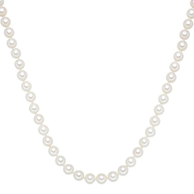 Perldesse White Pearl Necklace 8mm / 40cm