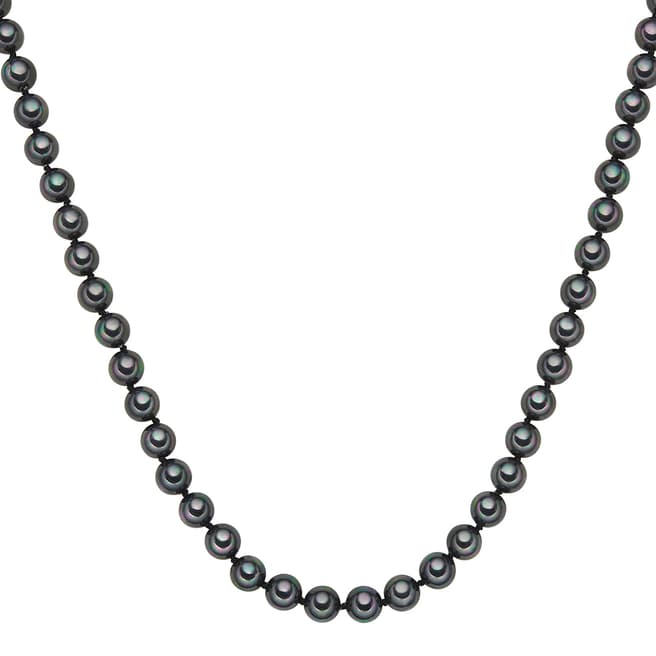 Perldesse Anthracite Pearl Necklace 8mm