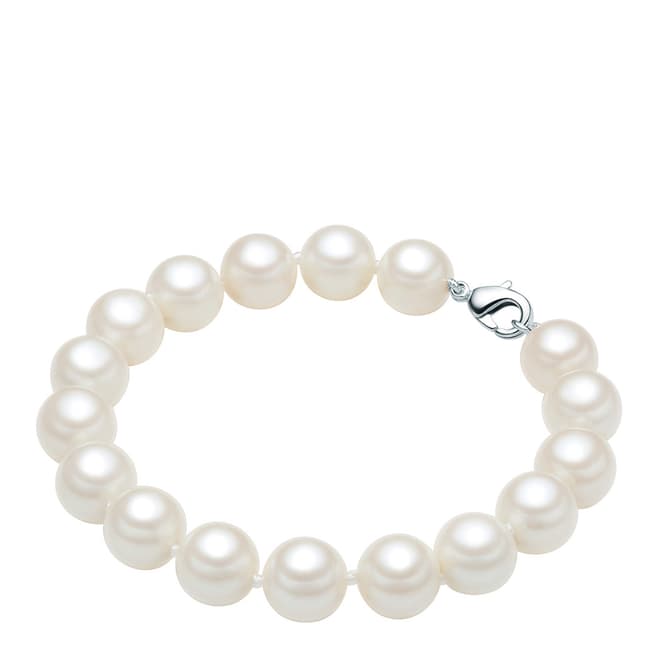 Perldesse White Pearl Bracelet (Clasp) 10mm