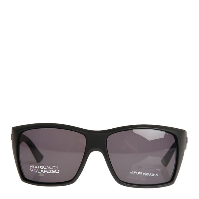 Emporio Armani Women's Black Square Framed Sunglasses 61mm