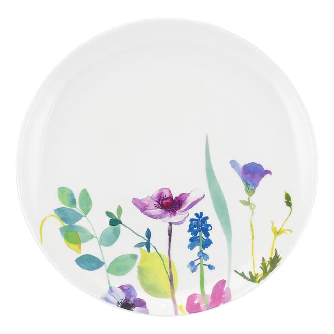Portmeirion Set of 4 Watergarden Coupe Plate 27cm