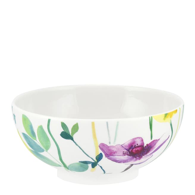 Portmeirion Set of 4 Watergarden Footed Bowls, 15cm