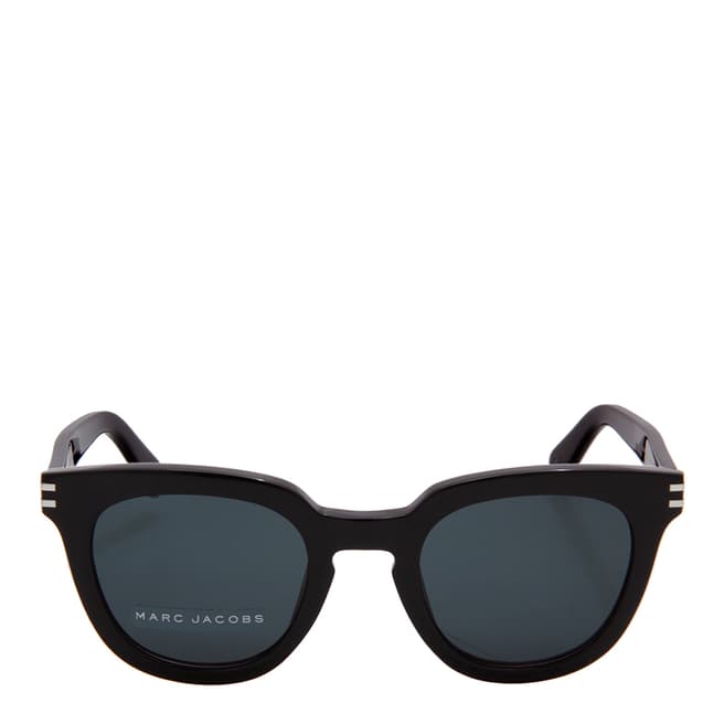 Marc Jacobs Unisex Black Marc Jacobs Sunglasses 49mm