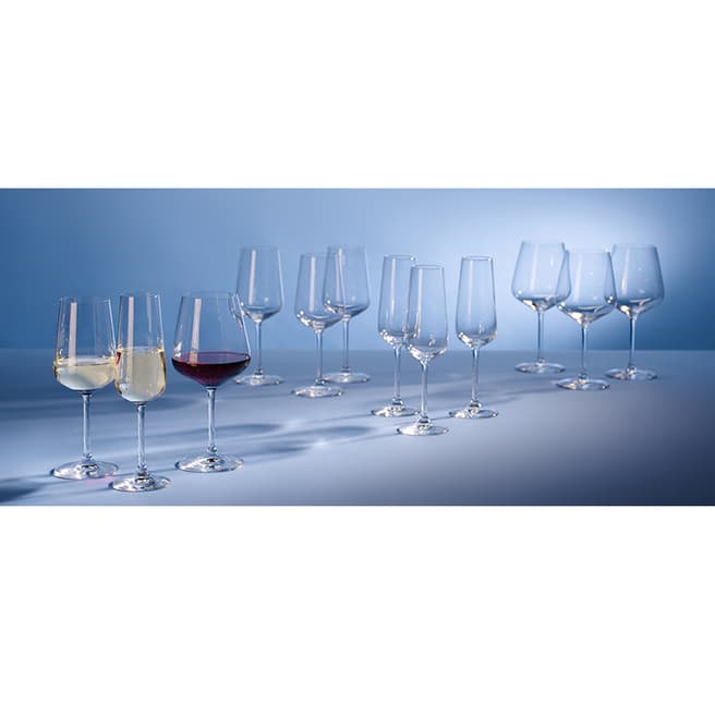 Villeroy & Boch Clear Crystal Ovid 12 Piece Starter Glassware Set