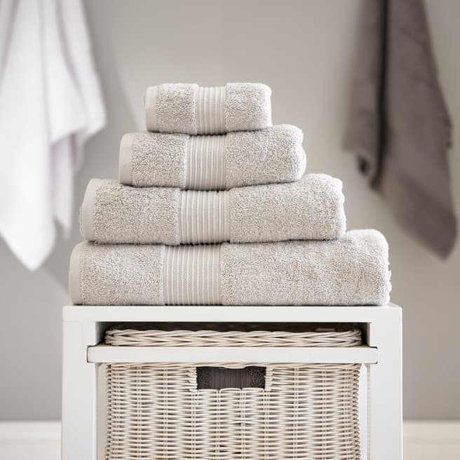 Deyongs Pima Cotton Bath Towel, Silver