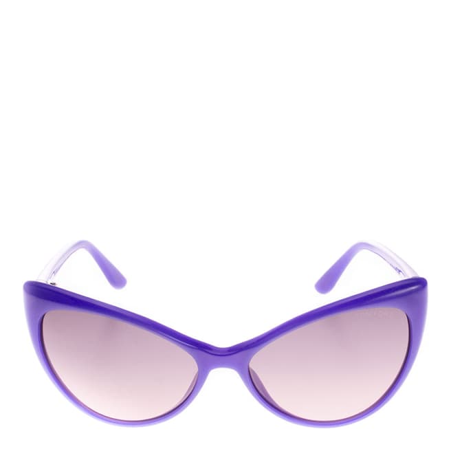 Tom Ford Women's Purple Anastasia Sunglasses 55mm
